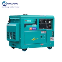 Offre Spéciale : Groupe Électrogène Diesel Silencieux Portable 5,5 kW (5,5 kVA) Yuchai YC6800XE pour Toute la Maison et Outils Électriques