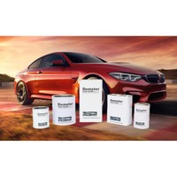 2K HS MS Fast Dry High Gloss Automotive Clear Coat/Vernish Coat & Paint Produit pour l'application de pulvérisation de finition automobile