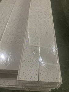 Facile à installer et à entretenir 25cm x 7mm impression feuilles de stratifié d'estampage à chaud panneau mural de garage en <span class=keywords><strong>PVC</strong></span> <span class=keywords><strong>faux</strong></span> plafonds intérieurs en <span class=keywords><strong>PVC</strong></span> - Product Image 6