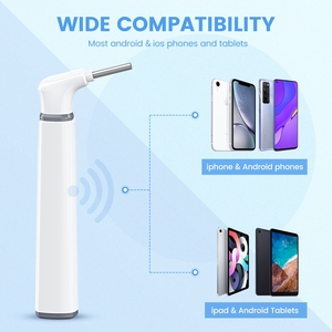 Otoscope visuel pour le nettoyage des oreilles, outil de nettoyage du cérumen avec caméra - Product Image 2