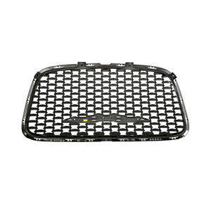Calandre avant 2015 en fibre de carbone, Grille avant 2018 pour voiture <span class=keywords><strong>Chrysler</strong></span> 300, cadre noir et gris - Product Image 2