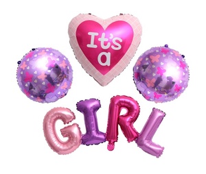 Bébé Ballons c'est un Garçon Fille Hélium Ballons Pour La Fête D'<span class=keywords><strong>anniversaire</strong></span> Bébé Douche Fille Décoration Ballons À Air Jouets Classiques - Product Image 3