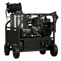 Nettoyeur haute pression à eau chaude 14HP optimisé pour la consommation de carburant, 4000 PSI, pour nettoyer la saleté de garage, éliminer la rouille des animaux d'élevage