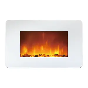 modern fireplace LED electric fireplace heater wall mounted