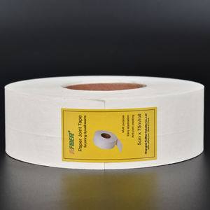 RFiber de alta resistencia 50mm * 150m Cinta de juntas de papel para paneles de yeso 5cm Ancho 150m Longitud Tablero de yeso de estilo industrial - Product Image 5