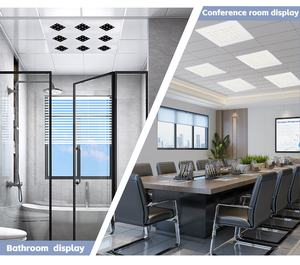 Panel de Luz LED de 40W, 5000K Luz Diurna, IP20, Cuerpo de Aluminio, Diseño Moderno para Iluminación de Oficinas y Edificios - Product Image 4