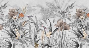 Decoración de Pared Moderna para Dormitorio, Mural de Pared <span class=keywords><strong>3D</strong></span> con Bosque, Árboles y <span class=keywords><strong>Paisajes</strong></span> Naturales, Material No Tejido de Gran Tamaño - Product Image 3