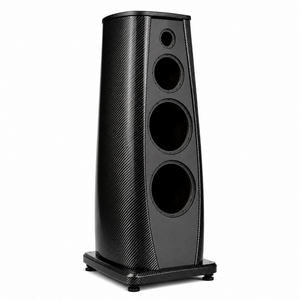 Boîtier d'enceinte haut de gamme en fibre de carbone 3K sur mesure, enceinte colonne premium - Product Image 2