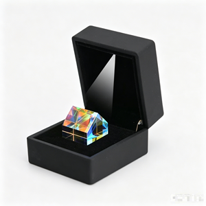Prisme optique rectangulaire dichroïque Rehoboth Cross X-Cube en verre optique, combinateur et séparateur de lumière RGB pour expériences optiques, garantie 1 an - Product Image 4