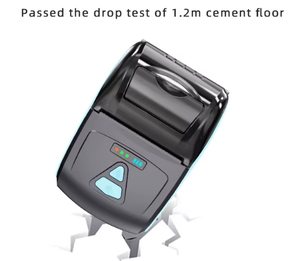 Mini Impresora Portátil Recargable de 58 mm, Ideal para Pequeños Negocios, Disfraces, Megastores, Pequeños Supermercados y Restaurantes - Product Image 2