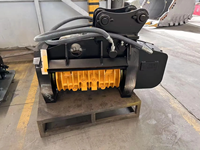 MONDE Mini Excavator Forestry Mulcher Excavator Penghancur Kayu Penghancur Semak Lampiran Excavator Mesin Ringan