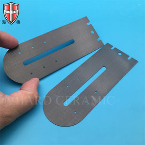 Placas de sustratos de cerámica de nitruro de silicio de corte láser de cerámica de ingeniería personalizada - Product Image 4