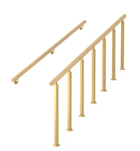 Preço mais barato atacado aço inoxidável corrimão para decoração escada para corrimão interior