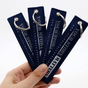 Porte-clés patriotique personnalisé et durable pour vétérans américains, avec anneau métallique, idéal pour les cadeaux promotionnels des organisations non-profit - Product Image 1