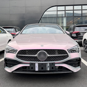 Moldura de Parrilla Delantera para Mercedes-Benz Clase A 2023, Negro Piano, Plateado Electrochapado, Textura de Fibra de Carbono, ABS Adhesivo, Modificación - Product Image 1