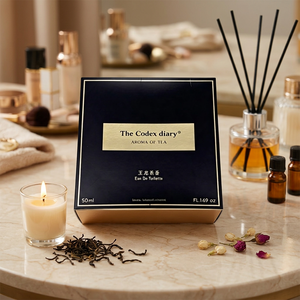 Boîte en carton de luxe personnalisée avec logo pour diffuseur d'arômes, thé, parfum, cosmétiques, emballage cadeau, rangement - Product Image 3
