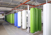 Réservoir en FRP certifié NSF 1054, 10x54 pouces, réservoir sous pression en fibre de verre pour adoucisseur d'eau domestique