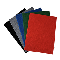 Günstiger Moderner Outdoor-Teppich Nadelfilz Vliesstoff Ausstellungs-Teppich Strapazierfähige Eingangsmatte Gerippter Teppich