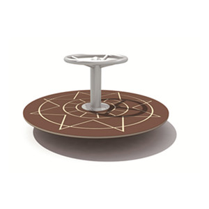 Équipement de terrain de jeu <span class=keywords><strong>rond</strong></span>-<span class=keywords><strong>point</strong></span> non alimenté de couleur vive enfants en plein air joyeux aller <span class=keywords><strong>rond</strong></span> pour parc d'attractions - Product Image 2