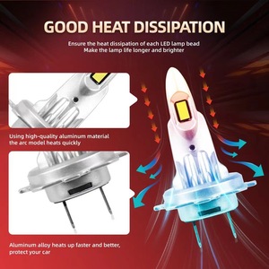 ไฟหน้า A52 LED แบบลำแสงสูง9005 H7 H4อุปกรณ์เสริมสำหรับรถยนต์28W 5ไฟหน้า A52ขนาดเล็กสำหรับรถสากล - Product Image 3