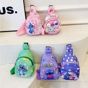 Cute Lilo & Stitched Kids Chest Bag Cartoon <b>Stitch</b> Angel Crossbody Sling Bag Girls Mini Casual Shoulder Bag <b>Gift</b> - Product Image 1