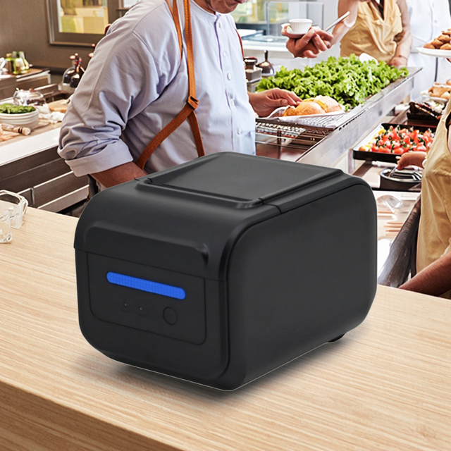 JP-R80F 220MM/s Mini Direct Thermal Receipt Printer 80mm Auto Cutter 3 Inch POS Imprimante Thermique 3 Inch Wifi Bill Stock