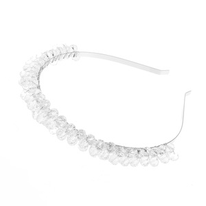 Fabricant d'accessoires pour cheveux, bandeaux et coiffures en cristal transparent fait main, avec perles à enfiler, pour l'Europe et l'Amérique - Product Image 5