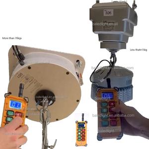 35kg 20kg 15kg 13kgs Peso de carga Lámpara colgante de luz de bahía alta Lámpara de araña Cabrestante Elevador de iluminación remota Elevador eléctrico automático - Product Image 1