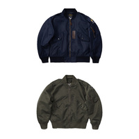 Blouson aviateur MA-1 classique personnalisable pour homme – Veste rétro coupe-vent pour les voyages décontractés et les activités de plein air (vente en gros)