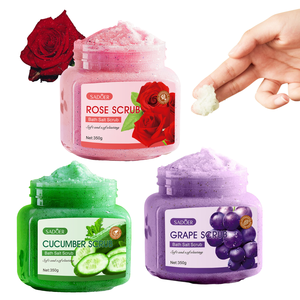 Gommage corporel exfoliant à la crème <span class=keywords><strong>de</strong></span> sel <span class=keywords><strong>de</strong></span> bain en marque privée, gommage facial naturel, gommage corporel nourrissant et hydratant - Product Image 1