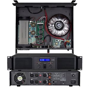 Amplificador de Potencia Profesional de 4 Canales y 800W Clase D, Montable en Rack, Estéreo, para PA, Escenarios, DJ, Clubes y Sistemas de Sonido en Vivo - Product Image 3