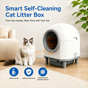 Caja <span class=keywords><strong>de</strong></span> <span class=keywords><strong>Arena</strong></span> Automática <span class=keywords><strong>para</strong></span> <span class=keywords><strong>Gatos</strong></span> con 13 Sensores <span class=keywords><strong>de</strong></span> Alta Precisión y 8 Protecciones <span class=keywords><strong>de</strong></span> Seguridad, Control por Aplicación, Eliminación <span class=keywords><strong>de</strong></span> Olores <span class=keywords><strong>para</strong></span> Múltiples <span class=keywords><strong>Gatos</strong></span> - Product Image 2