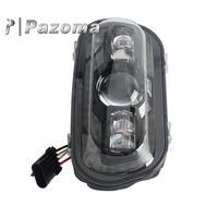 Phare de moto à LED avec projecteur, faisceau lointain 30W 3600LM, faisceau bas DRL, IP67, Plug & Play pour Harley Softail Fat Bob FXFB FXFBS18-25