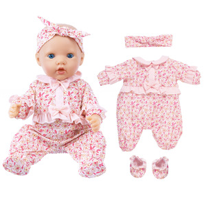 2026 <b>18</b> <b>inch</b> Xiafu <b>doll</b> <b>clothes</b> suitable for baby <b>doll</b> jumpsuit series Spring and Autumn clothing wholesale - Product Image 3