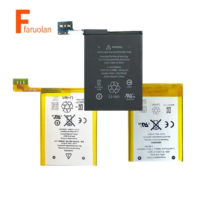1030mAh Battery For Ipod touch 5 Battery A1509 A1421 Li-Polymer 616-0621 battery Touch6th Gen