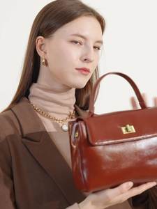 2025 Spring Summer Genuine Leather Crossbody <b>Bag</b> Women Fashion Shoulder <b>Tote</b> Handbag High Quality - Product Image 5