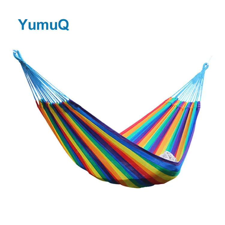 Yumuq Op Maat Gemaakte Dubbele Persoon Goedkope Draagbare Foldinge Tuin Outdoor Camping Hangmat Stoel Schommel Macrame