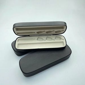Durable PU Injection Pen <b>Box</b> <b>Metal</b> Lid Custom Color Logo Portable Reusable Packaging <b>Tool</b> Travel Storage Carry Case - Product Image 1