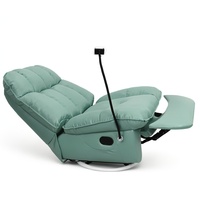 Canapé électrique intelligent simple rembourré chaise inclinable multi-positions fauteuil en cuir de salon moderne