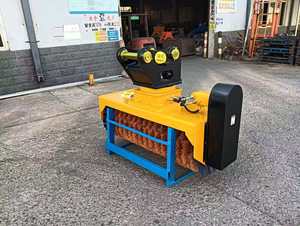Brosse rotative efficace pour accessoire de machine de construction d'excavatrice - Product Image 6