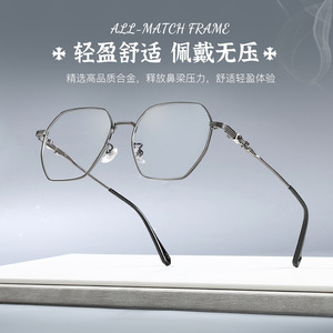 Gafas de montura completa octogonales retro de moda para adultos, tendencia de moda unisex, fabricadas en Danyang, parte 08040 - Product Image 3