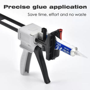 Approvisionnement d'usine bas prix 10ml 50ml 250ml <span class=keywords><strong>pistolet</strong></span> à colle manuel <span class=keywords><strong>pistolet</strong></span> en <span class=keywords><strong>Silicone</strong></span> distribution AB <span class=keywords><strong>pistolet</strong></span> à colle - Product Image 4