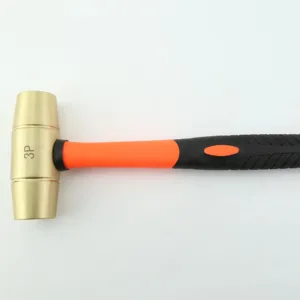 High quality brand name dean tool brass hammer mallet Customized Weight Or Wood Handle