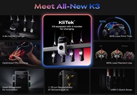 Printer 3D Creality K3 Multicolor Multi Material dengan 4 Nozzle Sistem KliTek untuk Pencetakan FDM Kecepatan Tinggi dan Prototipe TPU