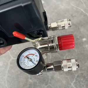 Bama Air Pressure Regulator With FBANG Switch European <b>Quick</b> Coupling Alloy Steel Pneumatic Parts - Product Image 4