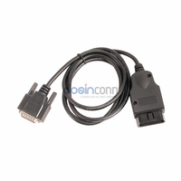 Câble DB 15 broches mâle vers OBD2 16 broches OBD pour diagnostic automobile et dépannage
