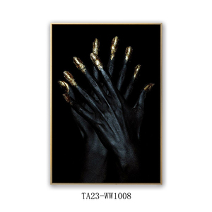 Tranh treo tường hiện đại trừu tượng Tranh phụ nữ châu Phi Poster phụ nữ da đen để trang trí phòng khách - Product Image 5