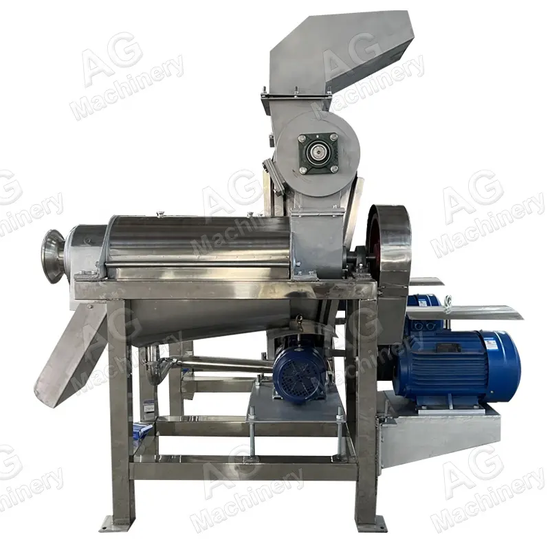 Automatic Fruit Juicer Industrial Screw Press Sugarcane Juice Processing Machine