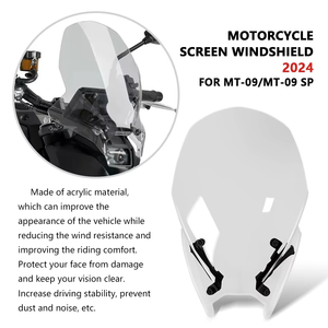 Para Yamaha MT 09 <span class=keywords><strong>MT09</strong></span> SP 2024-2025 accesorios de motocicleta cubierta protectora de parabrisas Deflector nuevo carenado delantero ABS viento - Product Image 5
