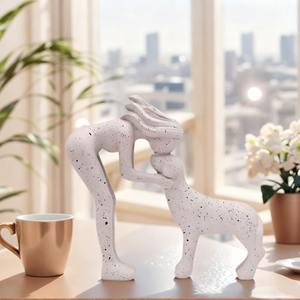 שרף מופשט לחיות מחמד כלב פסל אמנות קישוט הבית - Product Image 2